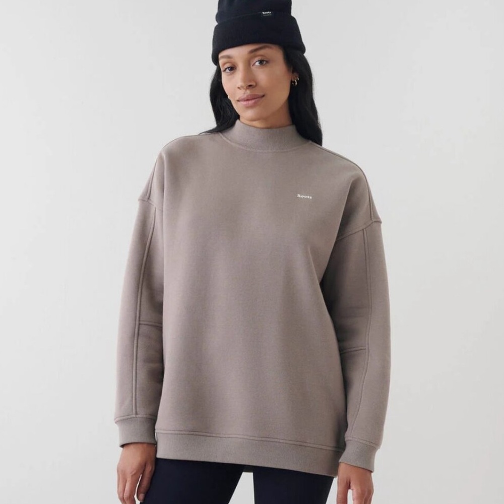 EUC Roots Cloud Mock Neck